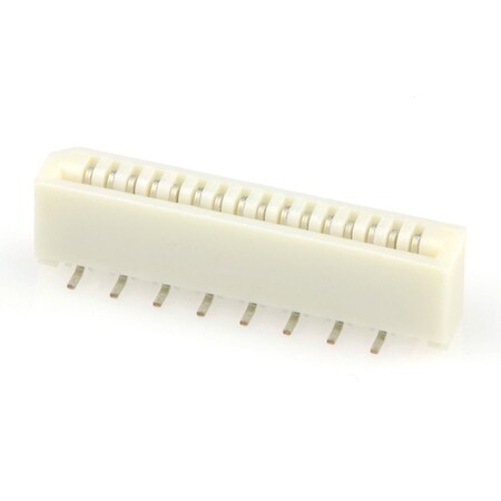 Molex Ffc/Fpc Connector, 16 Contact(S), 1 Row(S), Female, Straight, 0.039 Inch Pitch, Surface Mount 528081671